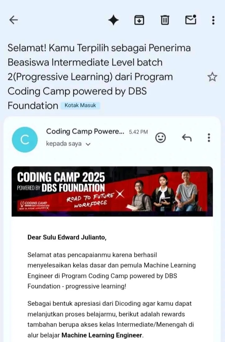 Dicoding ML - Dokumentasi 1